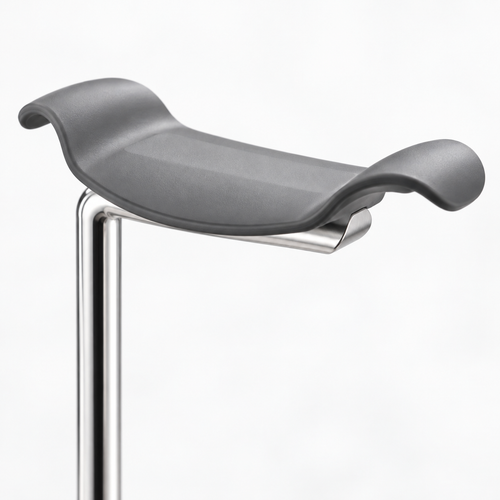 Détail : Archet Argent satin, vue rapprochée de la matière